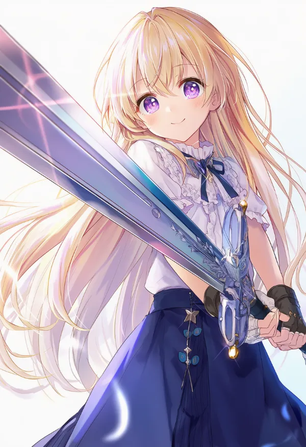 両手大剣のプロンプト|AIイラスト