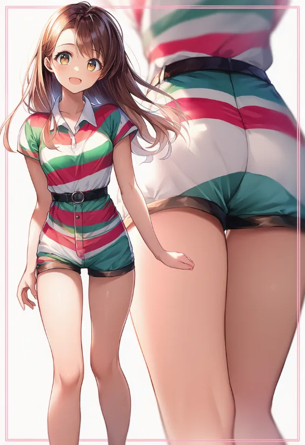 1950年代風ファッションの服装プロンプト|AIイラスト