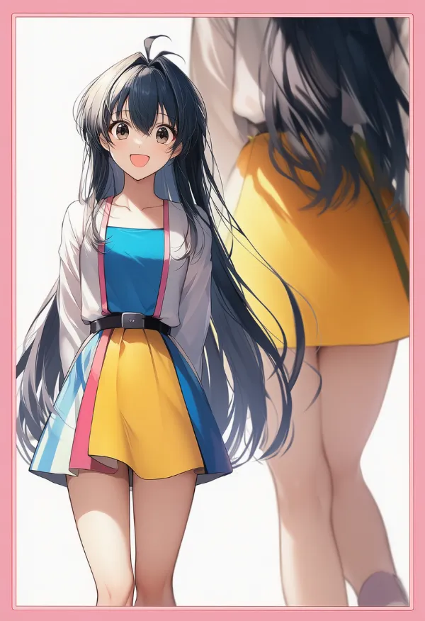 1990年代風ファッションの服装プロンプト|AIイラスト