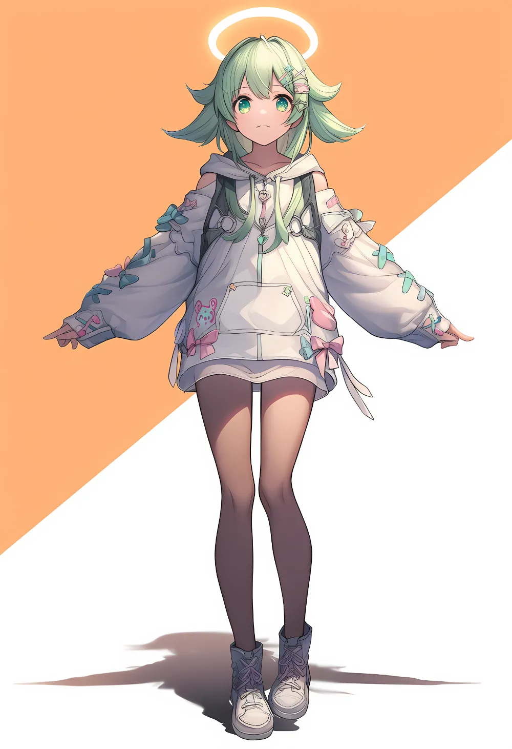 A立ちポーズのプロンプト｜AIイラスト