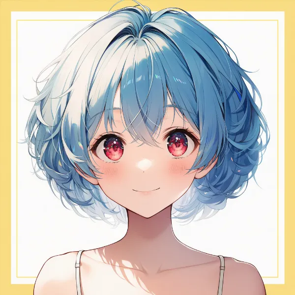 アフロ|髪型プロンプト