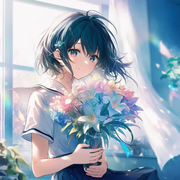 アルストロメリアのプロンプト紹介｜一年草の花・AIイラスト