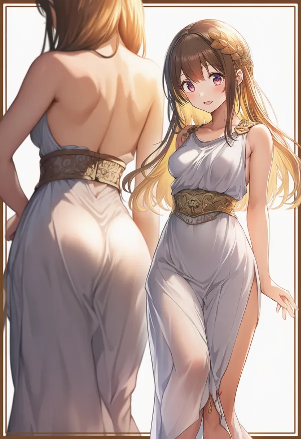 古代ギリシャの民族衣装のプロンプト｜AIイラスト作例