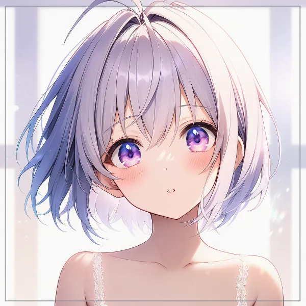 アンテナ髪|髪型プロンプト