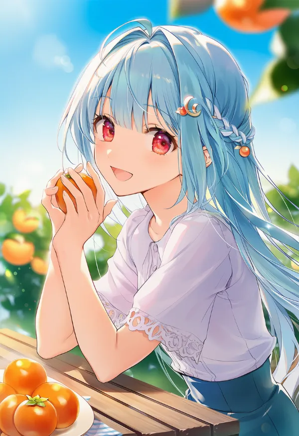 杏のAIイラスト｜プロンプト紹介