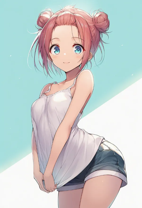 背中を反らせる(AIイラスト)|プロンプトと作例