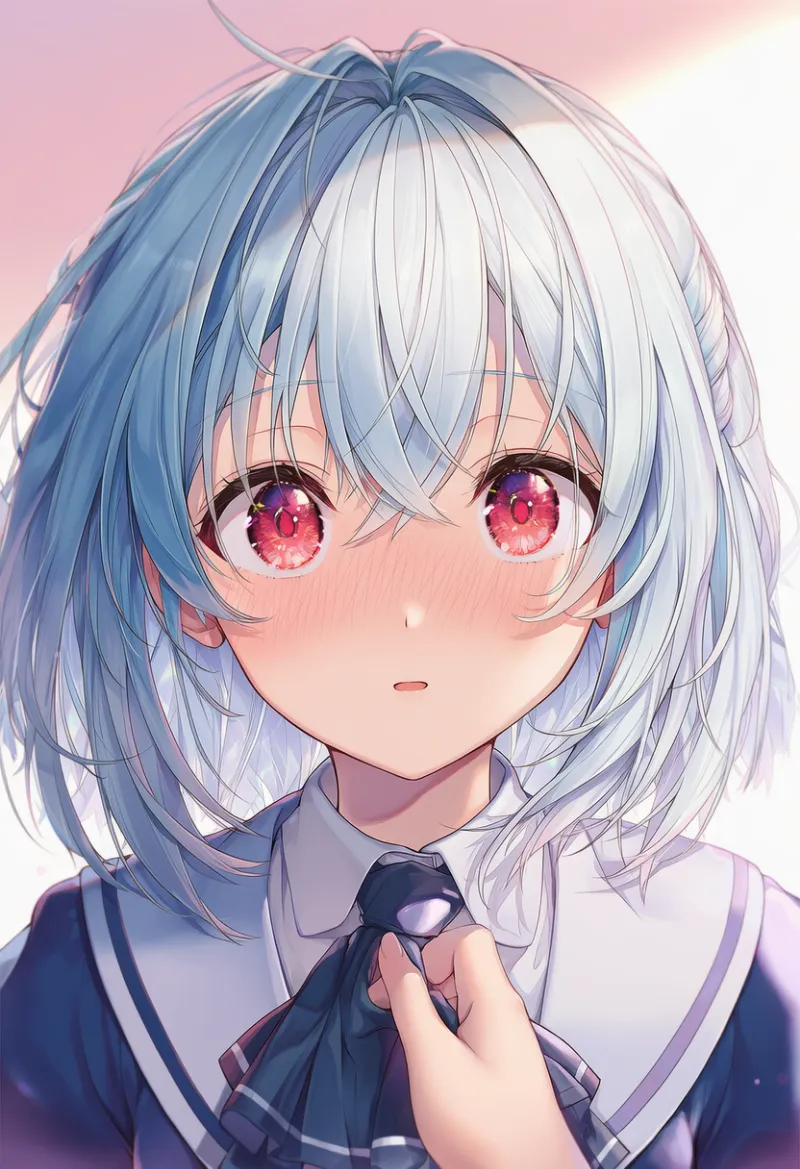 アスコットを掴むAIイラスト|プロンプト紹介