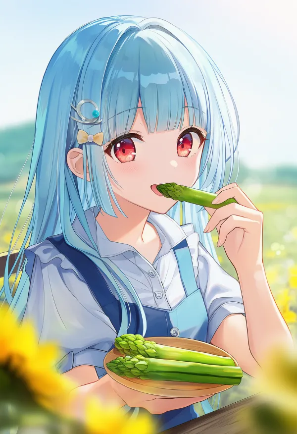 アスパラガスのAIイラスト｜プロンプト紹介