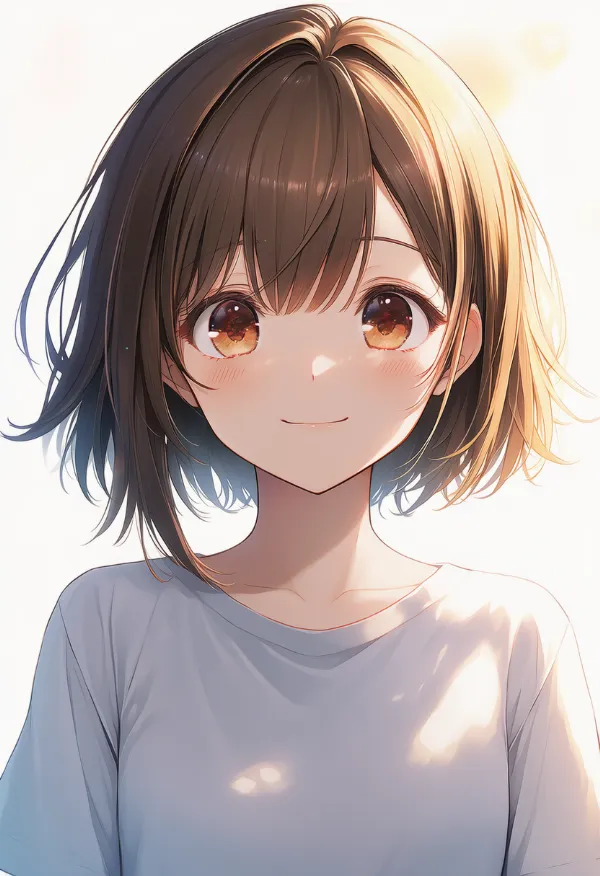 アシンメトリー|髪型プロンプト