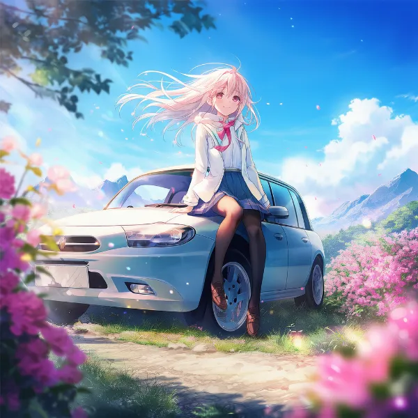 ツツジのプロンプト紹介｜多年草の花・AIイラスト