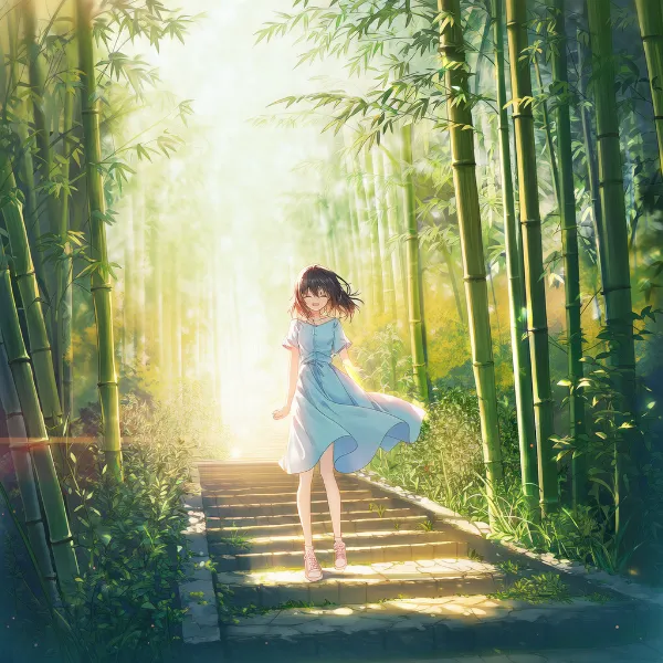 竹のプロンプト紹介｜植物のAIイラスト