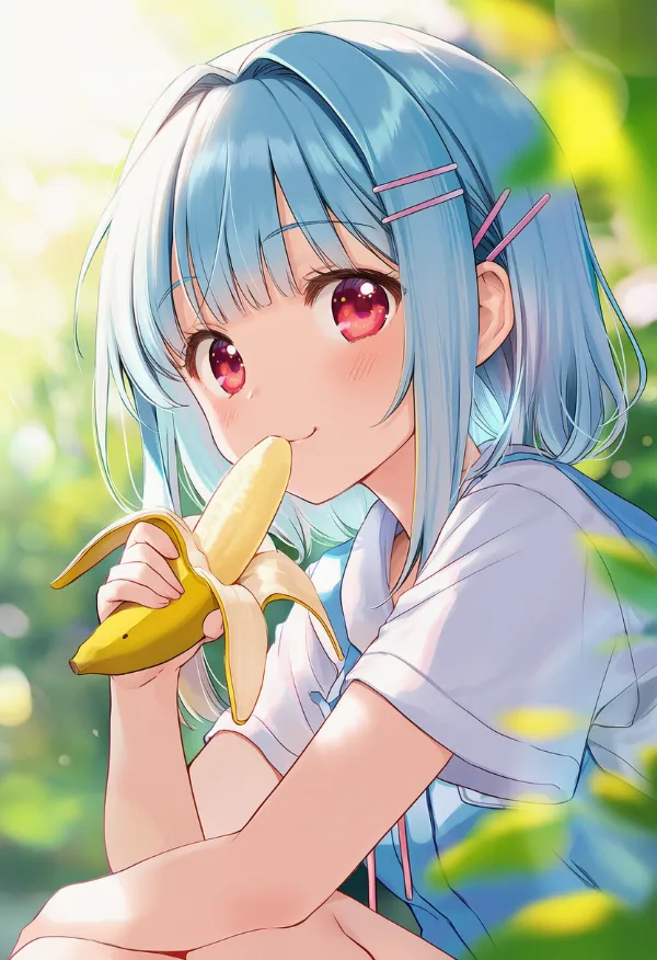 バナナのAIイラスト｜プロンプト紹介