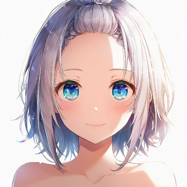 ピン留め前髪|髪型プロンプト