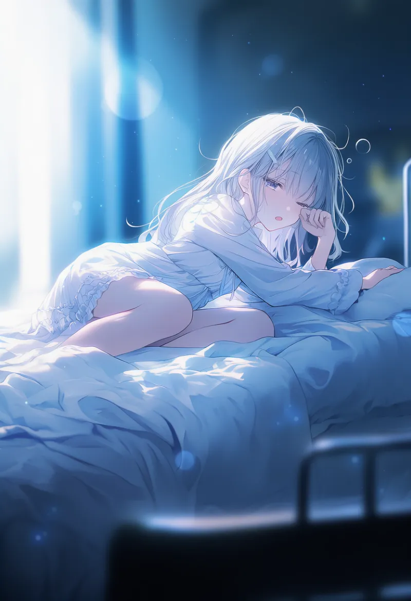 ベッドを再現したAIイラストとプロンプト|作例2