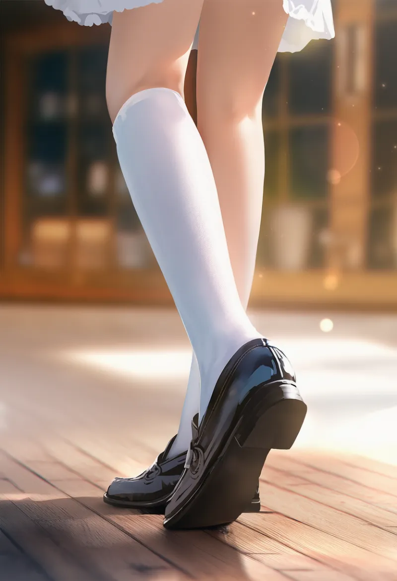 膝から下の構図｜プロンプト紹介