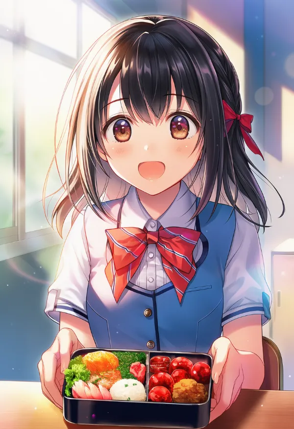 弁当のAIイラスト｜プロンプト紹介