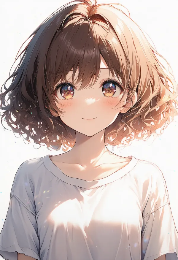 ボリュームヘア|髪型プロンプト