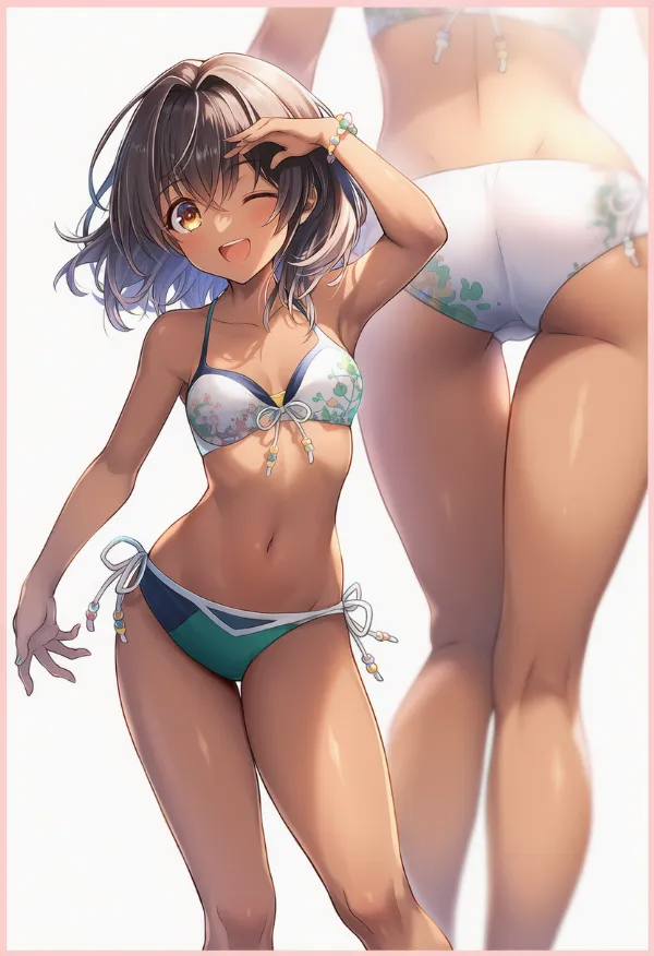 ビキニの服装プロンプト|AIイラスト