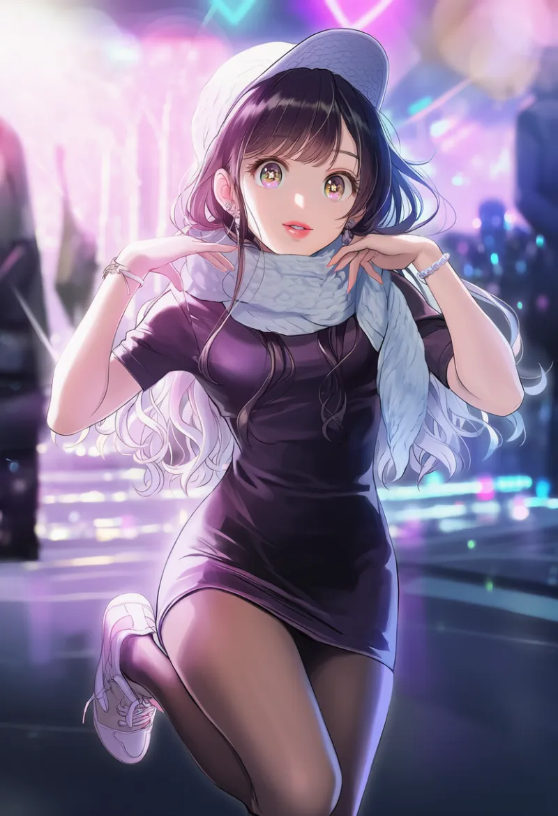 カジュアルタイプのボディコンドレスのプロンプトとAIイラスト作例