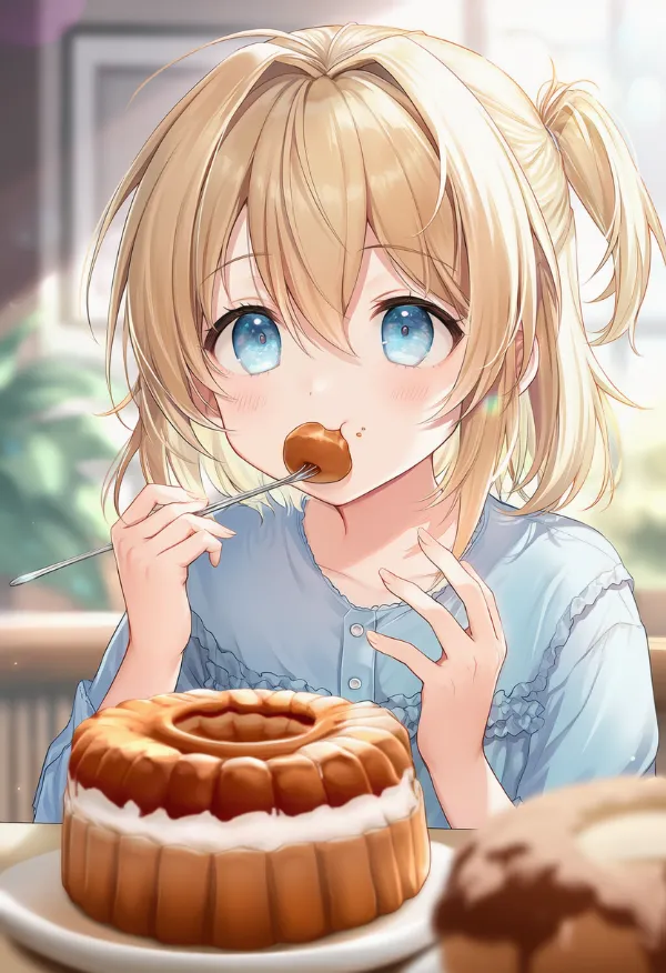 バントケーキのAIイラスト｜プロンプト紹介