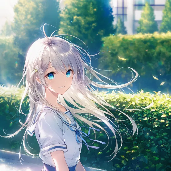 茂みのプロンプト紹介｜植物のAIイラスト