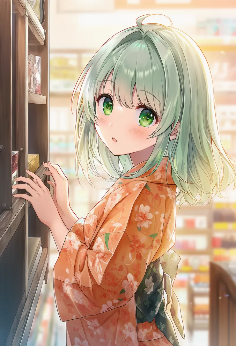 戸棚・収納キャビネットのAIイラスト作例とプロンプト紹介