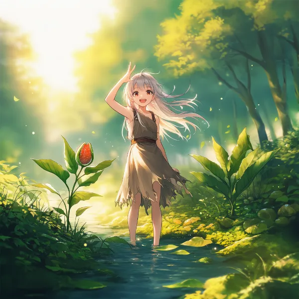 食虫植物のプロンプト紹介｜植物のAIイラスト