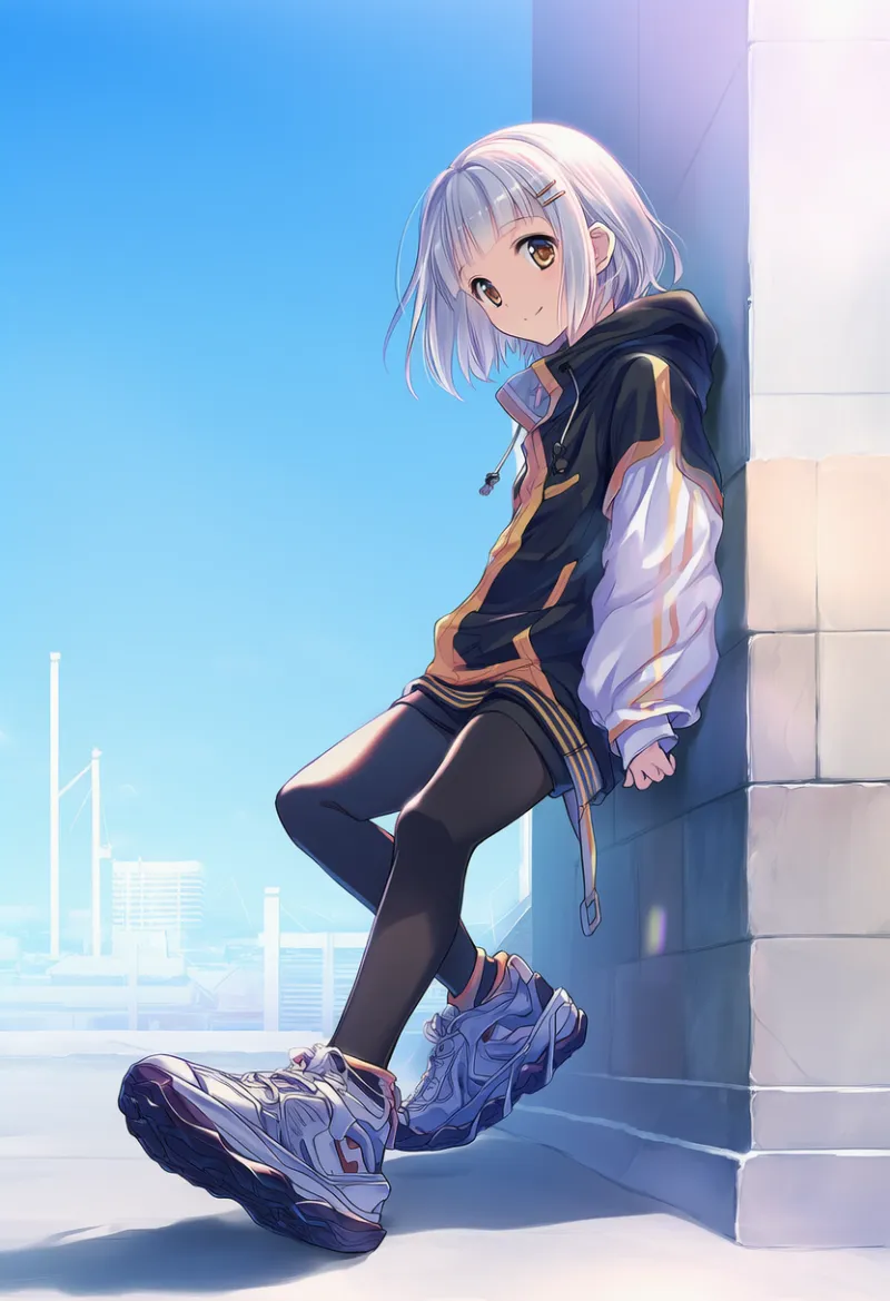 チャンキー・スニーカー｜ストリートファッションのアイテムプロンプト紹介