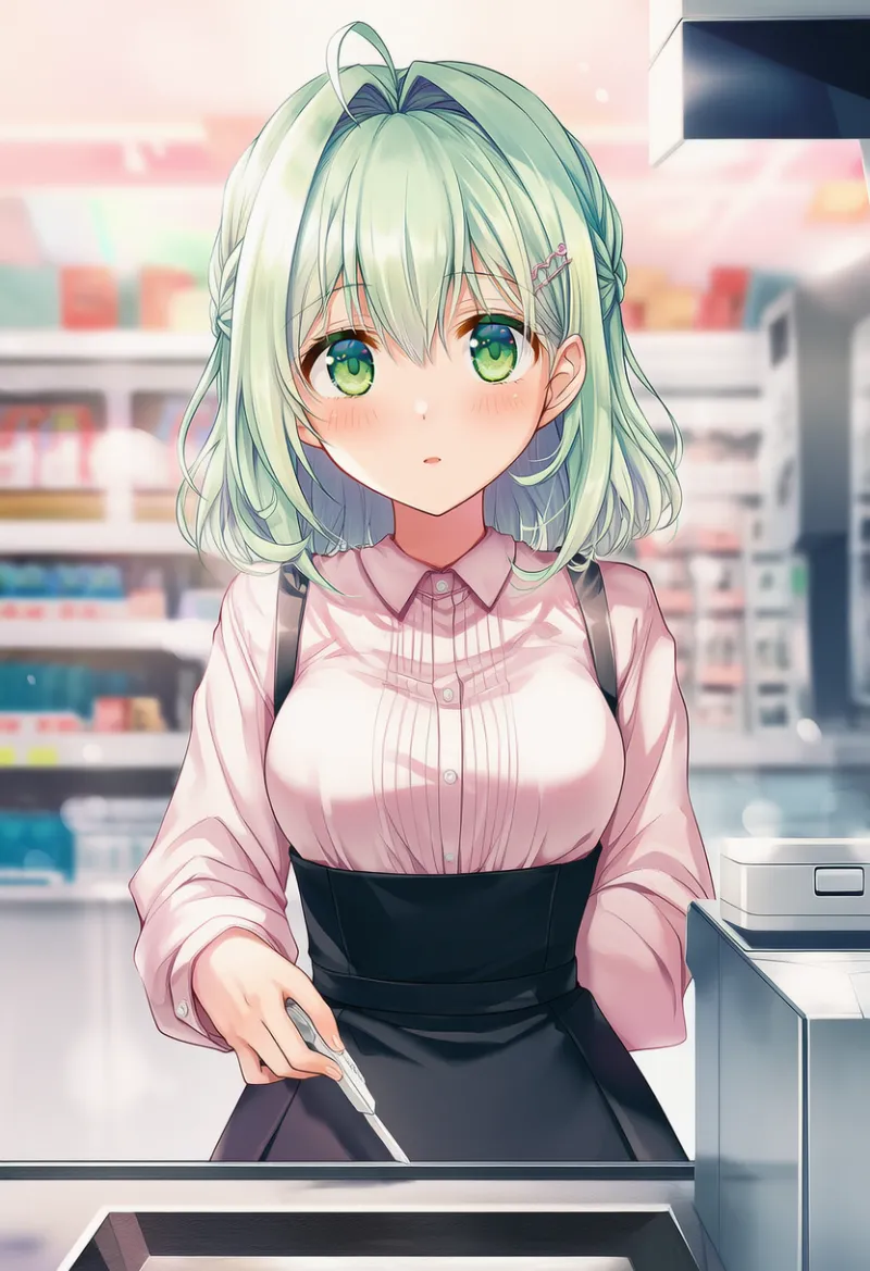 レジカウンターのAIイラスト作例とプロンプト紹介