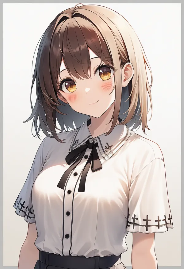 十字柄の服プロンプト｜AIイラスト