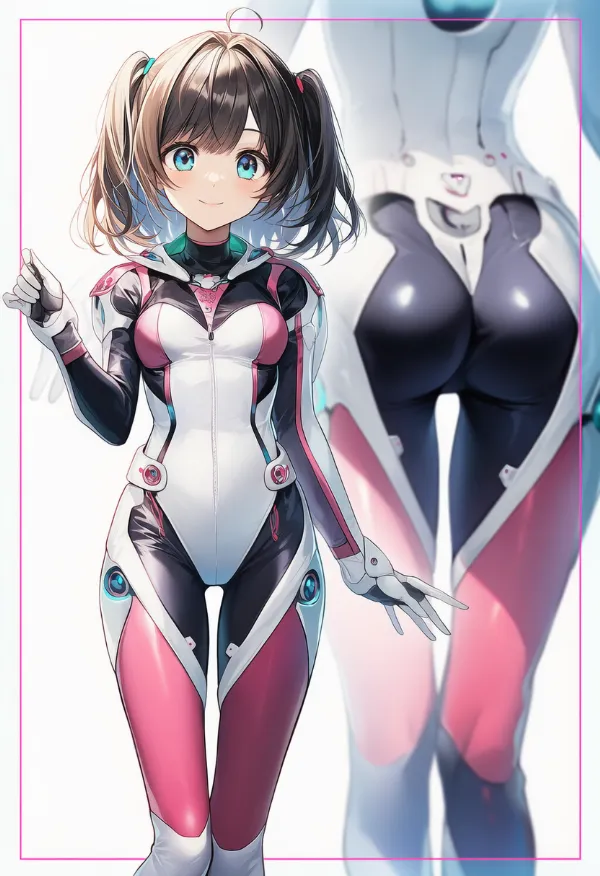 サイバーファッションの服装プロンプト|AIイラスト