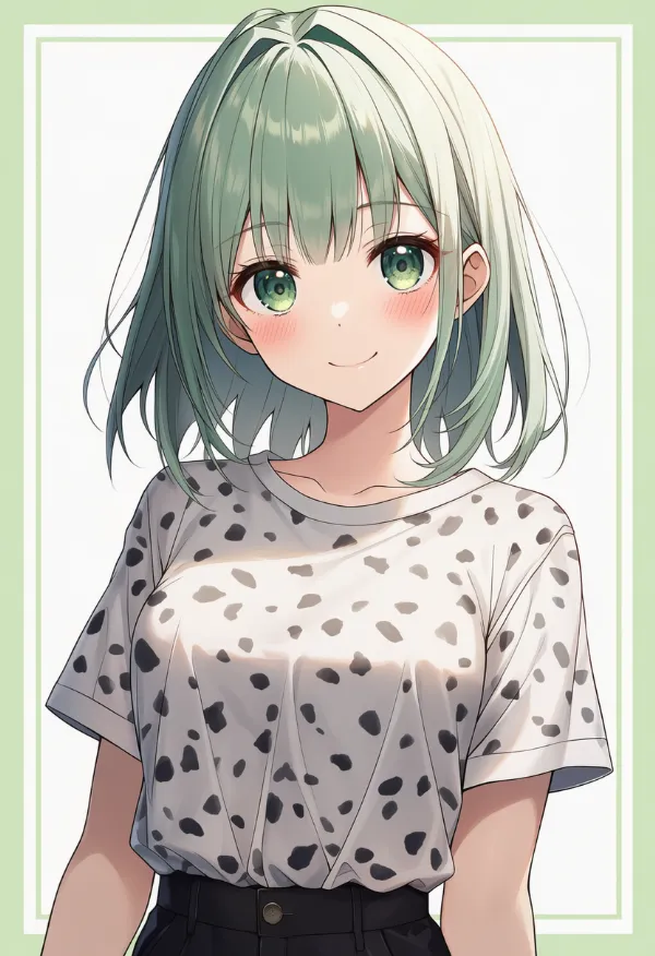 ダルメシアン柄の服プロンプト｜AIイラスト