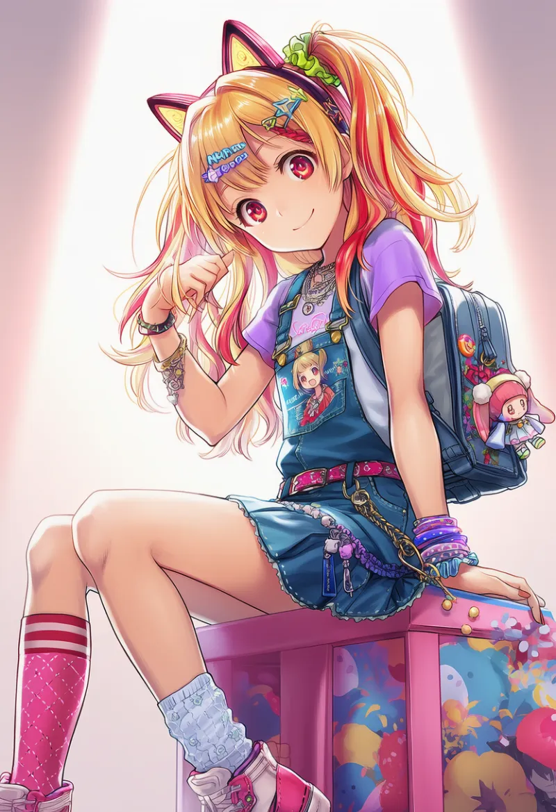 キャラクター推しのデコラファッションのプロンプト|AIイラスト