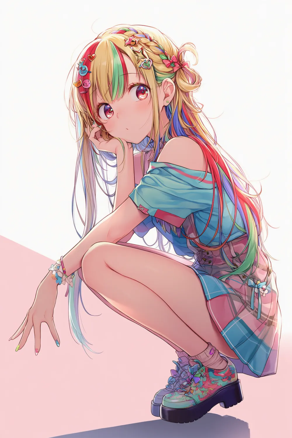 デコラファッション(Decora fashion)のAIイラスト作例-3