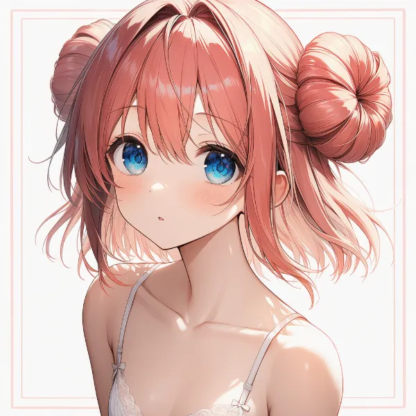 ドーナツヘアバン|髪型プロンプト