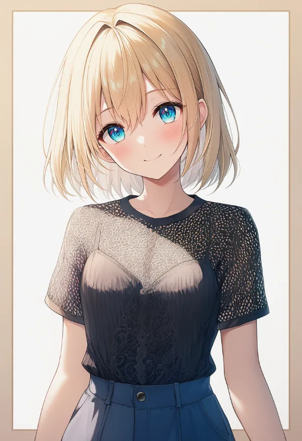 フィリグリー柄の服プロンプト｜AIイラスト