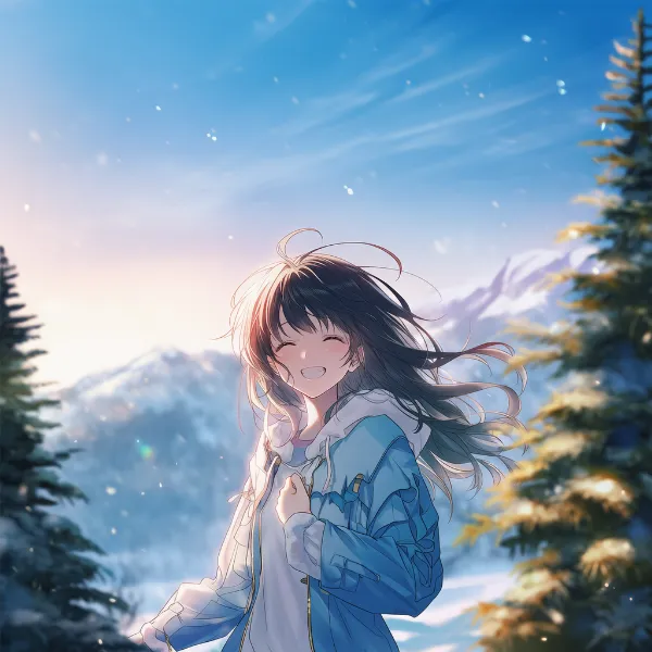 モミの木のプロンプト紹介｜樹木のAIイラスト