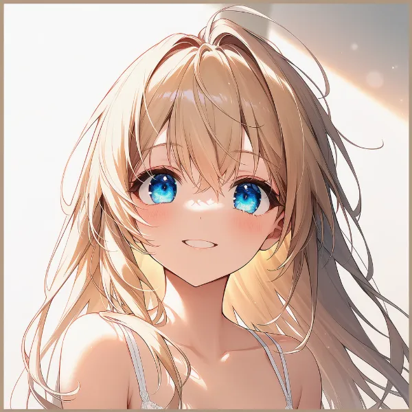 ふわふわ髪|髪型プロンプト