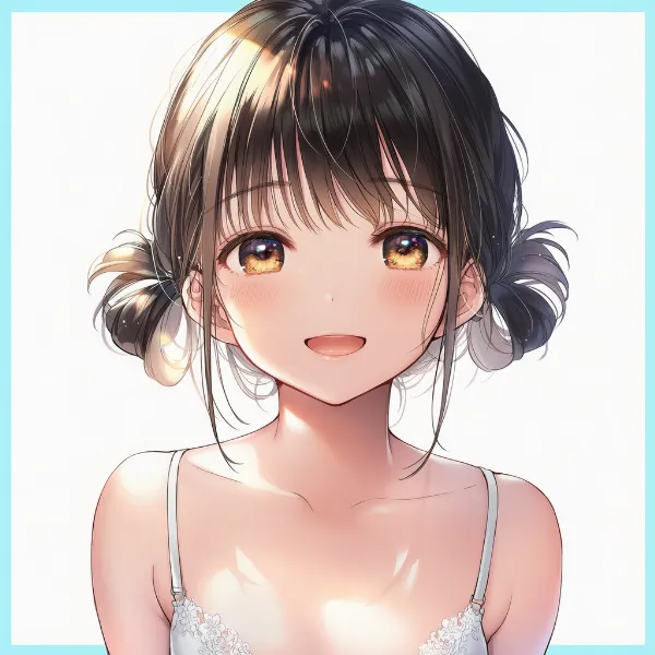 フォールドツインテール|髪型プロンプト