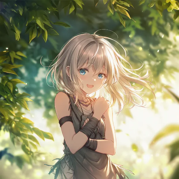 葉っぱのプロンプト紹介｜植物のAIイラスト