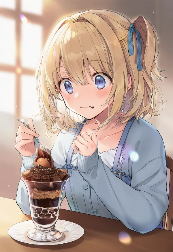 フォンダンショコラのAIイラスト｜プロンプト紹介