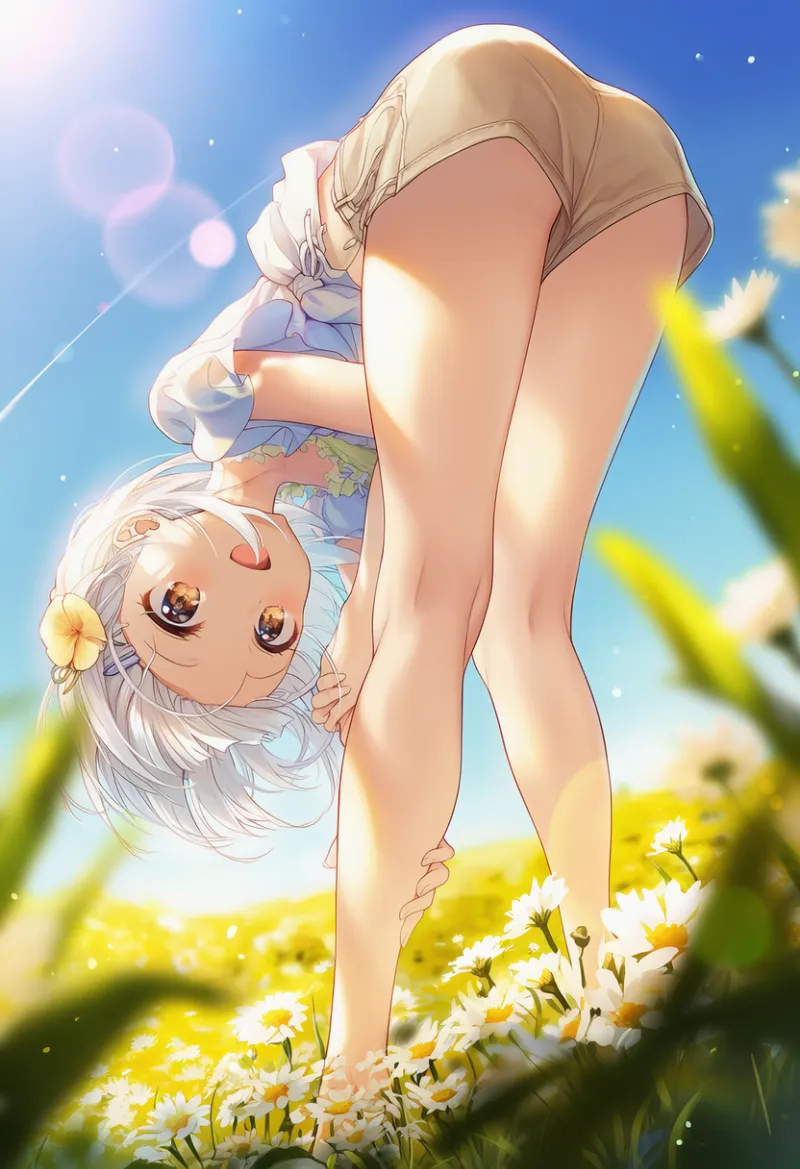 体を極端に曲げるプロンプト:contortion|AIイラスト作例