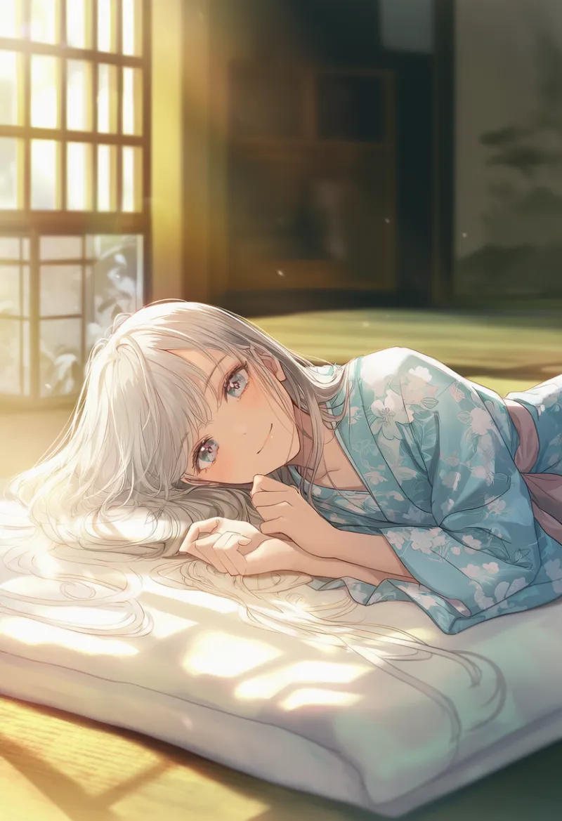 布団を再現したAIイラストとプロンプト