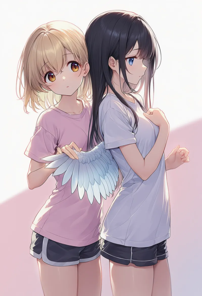 翼を掴むAIイラスト|プロンプト紹介