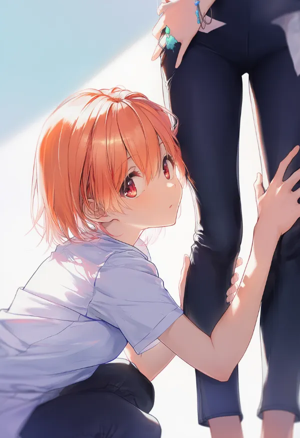 太ももを掴むAIイラスト|プロンプト紹介