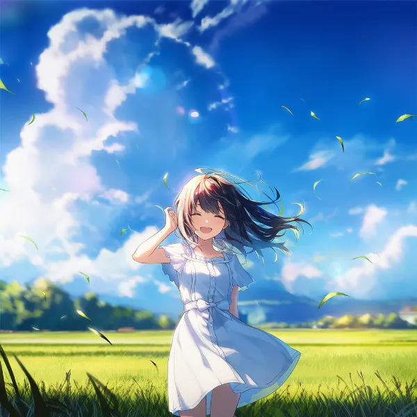 草のプロンプト紹介｜植物のAIイラスト