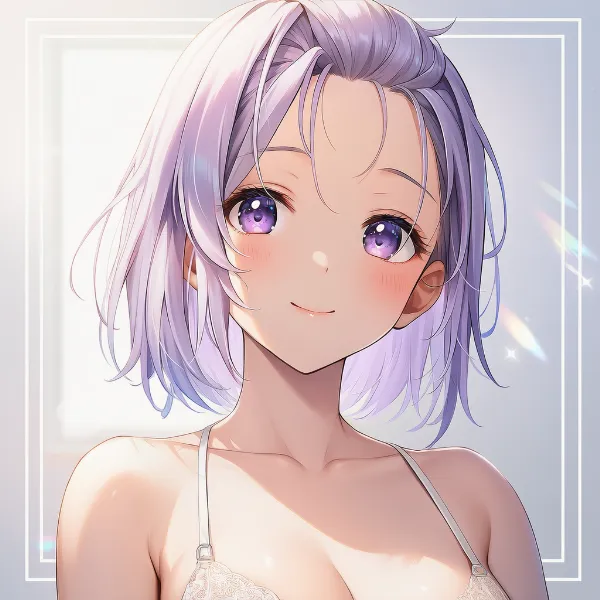 髪を後ろに流す|髪型プロンプト