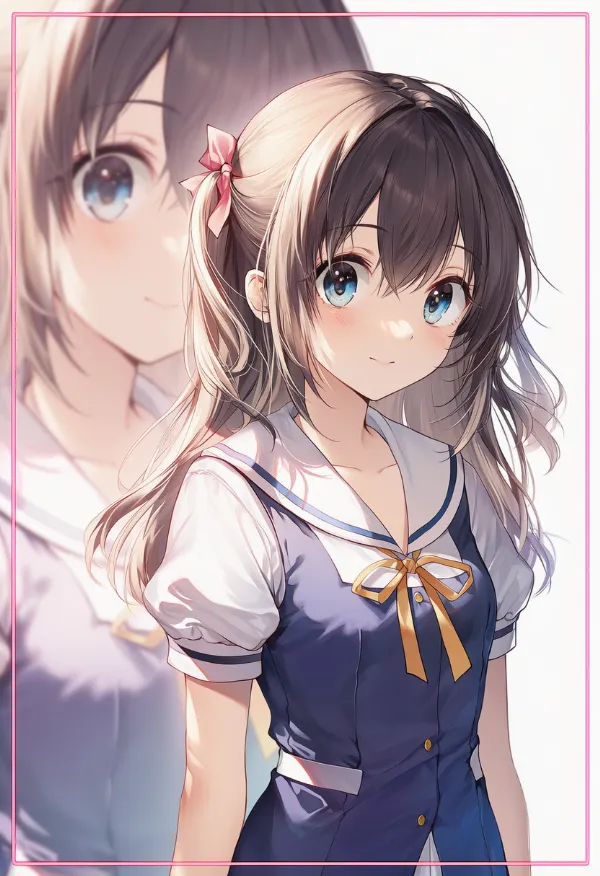 ヘアリボンのプロンプト|AIイラスト