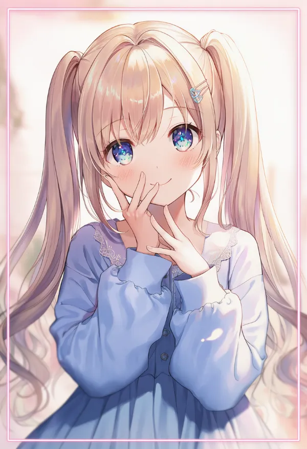 ヘアクリップ｜ゆめかわいいコーデ用の小物のプロンプト（AIイラスト）