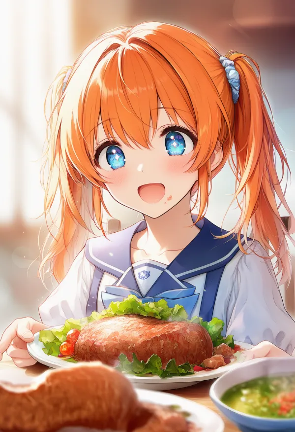 ハムのAIイラスト｜プロンプト紹介